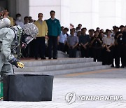 대검 을지연습, 화생방 오염 확인