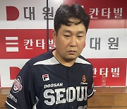 '복귀 타석에서 홈런' 두산 양의지 "승부는 이제부터다"