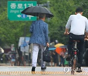 수도권·전라권 등 호우특보 확대…중대본 1단계 가동