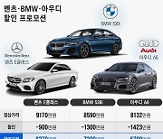 ‘파격 할인’ 벤츠·BMW·아우디, 2000만원 이상 깎았다