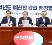 국민의힘, 2024년도 예산안 관련 당정협의회