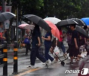 경남 의령·합천 호우주의보 확대…도내 밤까지 시간당 최대 70㎜ 비