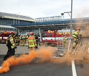 '제주 강정크루즈항 긴급구조 종합훈련'