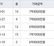 용인 신봉동 엘지자이1차 133㎡ 7억4000만원에 거래