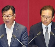 국힘 이양수 vs 민주 송기헌, 국회 본회장에서 맞붙은 양당 원내수석