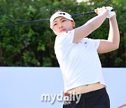 [MD포토] 티샷 김지영 '제이드팰리스는 내가 잘 알지'