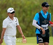 [포토] 한승수 '밝은 표정의 한국오픈 사나이'