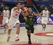 CORRECTION World Cup Iran Brazil Basketball