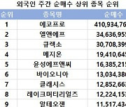 코스닥 주간 외국인 순매수 1위 '에코프로'