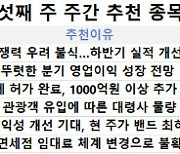 [주간 추천주] "3Q 뚜렷한 성장"…연우·SKT·네이버 '지목'