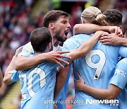 ‘로드리 결승골’ 맨시티, 승격팀 셰필드에 2-1 진땀승