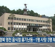 경북 영천 음식점 흉기난동…1명 사망·3명 부상