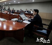 모두발언하는 이동관 신임 방통위원장