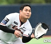 2024 KBO 신인 드래프트 트라이아웃 참가한 도승현 [사진]