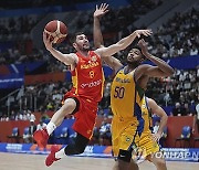 World Cup Spain Brazil Basketball