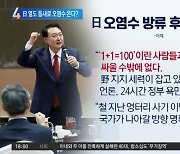 日 열도 틈새로 오염수 온다?…尹 “1+1=100이라 하는 사람”