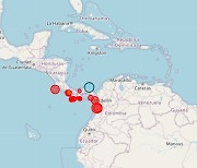 파나마 북부 카리브해서 규모 6.2 지진 발생