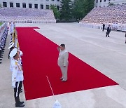 북한 김정은, 해군절 맞아 해군 사령부 방문