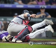 Braves Rockies Baseball