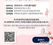 부산시, 임산부 배려석 알리미 핑크라이트 디자인 선호도 조사