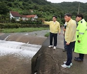 이상근 고성군수, 재난 취약지역 찾아 가을 장마 대비 점검