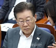 [속보] 이재명 "무능폭력정권에 국민항쟁 시작…오늘부터 무기한 단식"