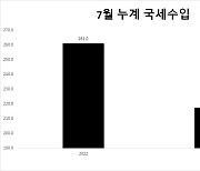 7월까지 국세수입 43.4조원 감소...역대 최대 ‘세수 펑크’ 현실화