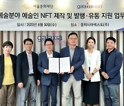 서울문화재단, 공연예술인 33인 NFT 발행해 올해 12월 발표… 갤럭시아넥스트와 30일 MOU 체결