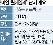 '래미안 원베일리' 입주 시작···보류지 27가구 매각 추진 [집슐랭]