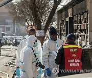 SOUTH AFRICA JOHANNESBURG FIRE