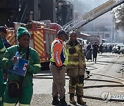 SOUTH AFRICA JOHANNESBURG FIRE