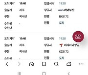 대한항공, 착륙 실패로 회항…기장 교체뒤 운항 재개