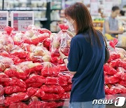 추석 성수기…과일 가격, 전년 대비 상승