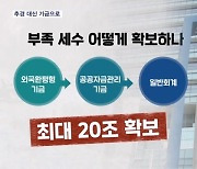 '최대 60조' 역대급 세수 펑크…추경 대신 기금으로 불 끈다