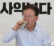 '단식 중' 이재명, 런던협약 88개국에 '日 오염수 반대' 친서