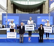 '현대차 정몽구배 양궁대회' 성료···선수 직접 챙긴 정의선 회장