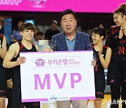 MVP 차지한 야스마 [포토]