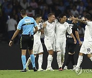 김민재 빠진 나폴리, 연패팀 상대로 '수비 와르르'→日 가마다 '결승골'→홈에서 첫 패