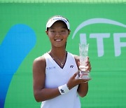 테니스 유망주 백다연 2회 연속 정상, ITF 1차 영월대회 우승