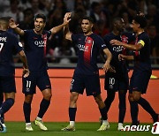 이강인 없는 PSG, 리옹 완파…음바페 멀티골