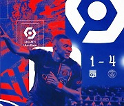 [ligue1.review] 완벽히 살아난 PSG...이강인 부상 속 '음바페 멀티골+전반 4득점' 폭발! 리옹 4-1 격파→2위 도약+2연승