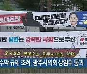 정당 현수막 규제 조례, 광주시의회 상임위 통과