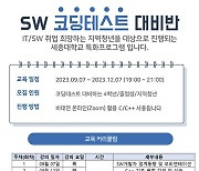 세종대, 코딩테스트 대비반 프로그램 진행