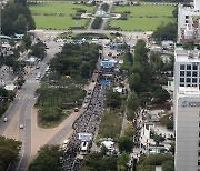 '공교육 멈춤의 날', 전국 곳곳에서 서이초 사망교사 추모 물결[뉴시스Pic]