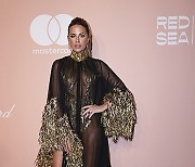 Italy Venice Film Festival amfAR Arrivals