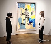 한 점에 수백억원…바스키아의 '전사' 한국 왔다