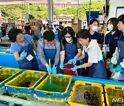 경남도, 수산물 방사능 검사 유튜브 생방송