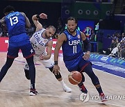 CORRECTION World Cup Italy US Basketball