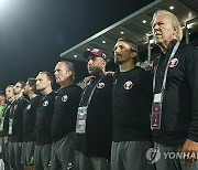 카타르 감독 "'강팀' 한국 상대로 승리…많은 정보 수집 주효"  [현장인터뷰]