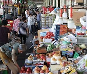 추석 앞둔 9월 과일값 '작년보다 비싸다'